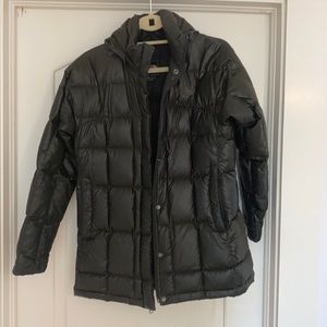 Cutest green North Face puffer